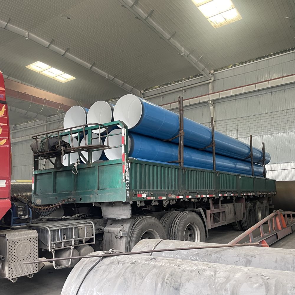 大口徑DN800內白外藍塗塑鋼管